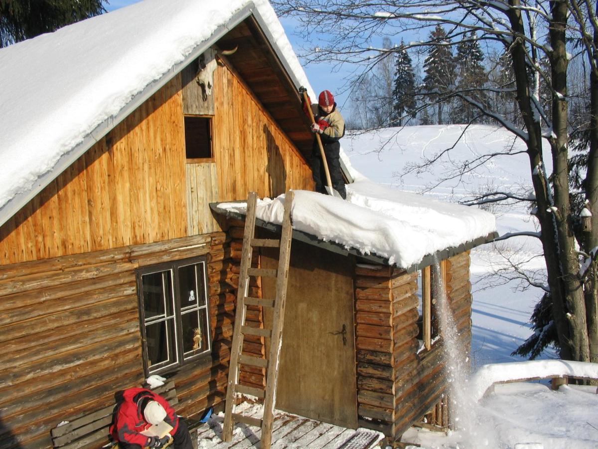 Srub Na Svahu Sjezdovky V Radvanicich Radvanice  Exterior photo